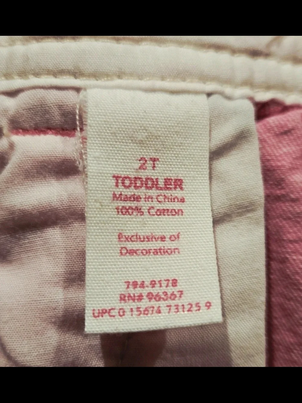 OshKosh B'gosh Pink Floral Embroidered Short Overalls